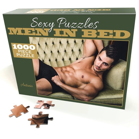 Men in Bed Puzzle - Antonio - Picture 1 of 4
